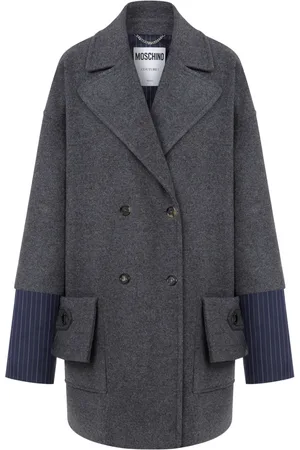 Moschino Manteau à boutonnière croisée