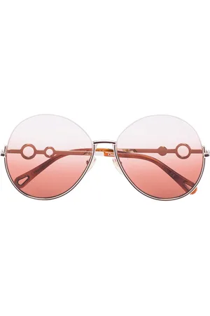 Chloé Lunettes de soleil Sofya à monture ronde