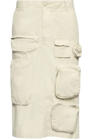 Maison Margiela Jupe mi-longue à poches cargo
