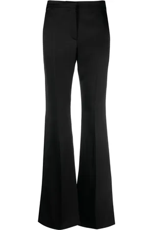 Givenchy Pantalon en coton à coupe évasée