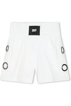 DKNY Short en coton à logo appliqué