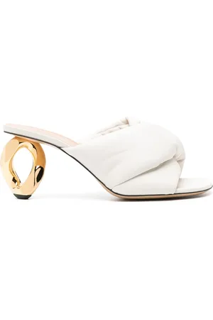 J.W.Anderson Mules Crystal 95 mm en cuir