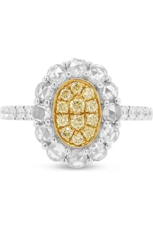 HYT Jewelry Bague en or 18ct et platine sertie de diamants