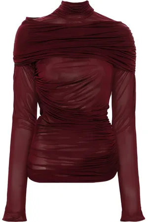 MUGLER Haut à fronces
