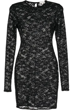 FLEUR DU MAL Robe courte Le Stretch en dentelle