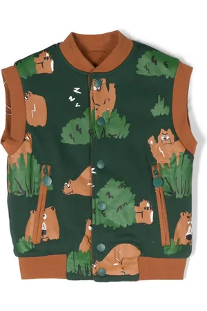 Stella McCartney Gilet réversible à imprimé FF