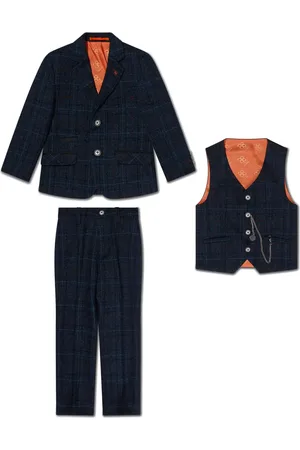 House of Cavani Costume trois pièces à carreaux