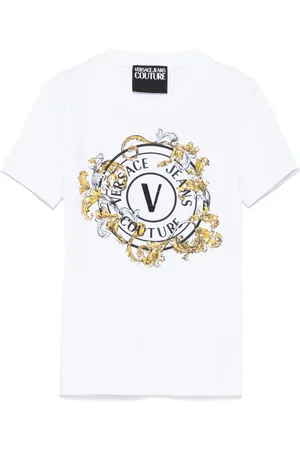 VERSACE T-shirt à logo imprimé