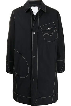 Ports V Manteau à logo appliqué