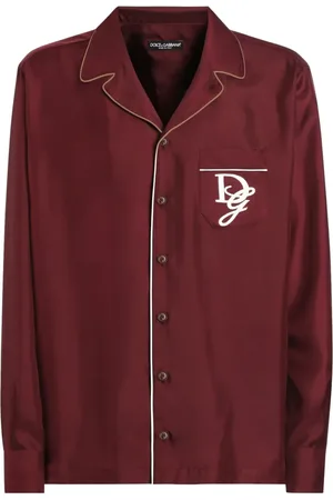 Dolce & Gabbana Chemise à logo brodé