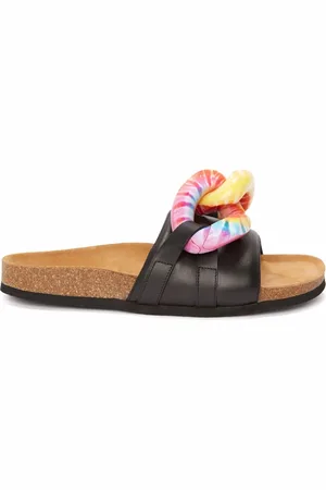J.W.Anderson Sandales en cuir Chain à détails de maillons