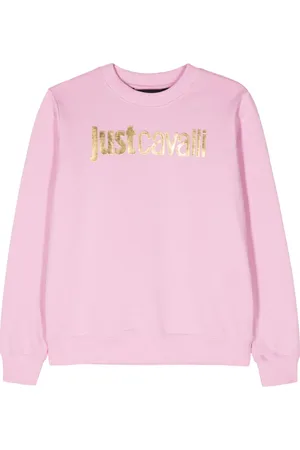 Roberto Cavalli Sweat en coton à logo imprimé