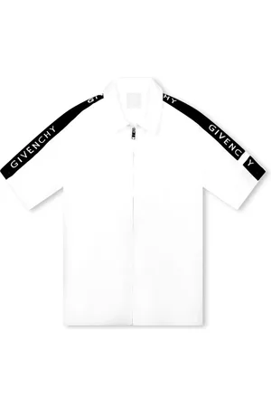 Givenchy Chemise en coton à logo imprimé
