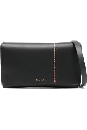 Paul Smith Sac à bandoulière Signature Stripe en cuir