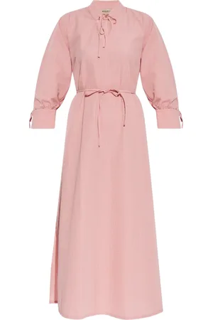 Woolrich Robe mi-longue à taille ceinturée