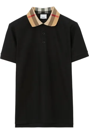 Burberry Polo à col à carreaux