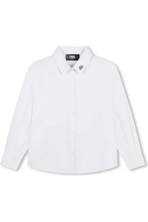Karl Lagerfeld Chemise à logo brodé
