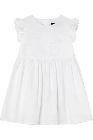 VERSACE Robe à broderie anglaise