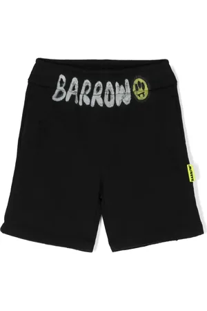 BARROW Short en coton à logo imprimé