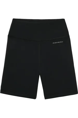 Sporty & Rich Short cycliste à logo imprimé