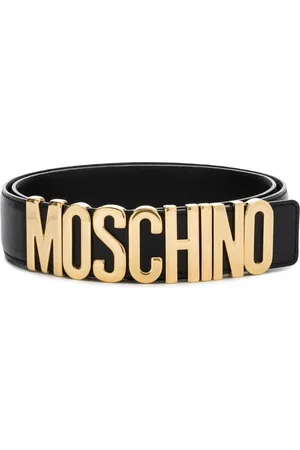 Moschino Ceinture à plaque logo