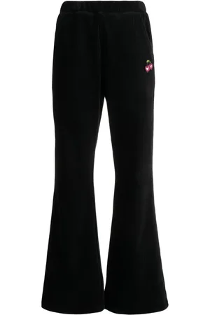 A Bathing Ape Pantalon à cerises brodées en coton mélangé