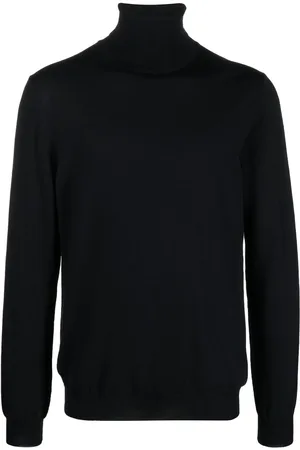 ZANONE Pull en laine vierge à col roulé