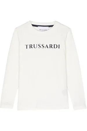 Trussardi T-shirt en coton à logo imprimé