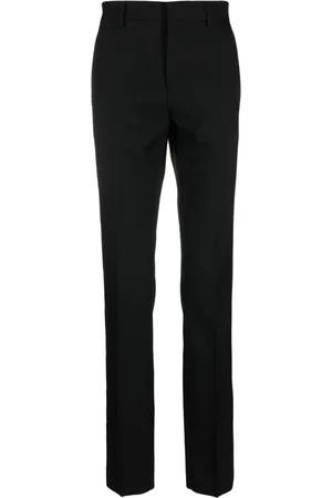 VERSACE Pantalon en laine à coupe slim