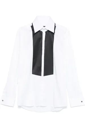 Karl Lagerfeld Chemise à plastron contrastant