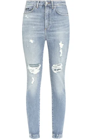 Dolce & Gabbana Jean skinny Audrey à effet usé