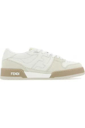 Fendi Baskets en daim Match à empiècements contrastants