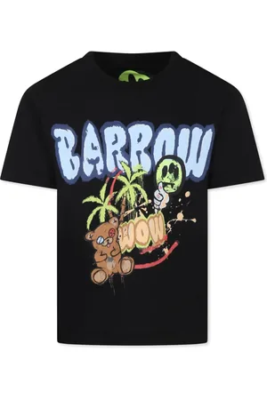 BARROW T-shirt en coton à imprimé graphique