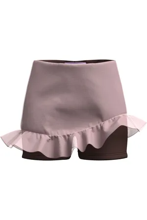 MACCAPANI Short Tonia à volants superposés