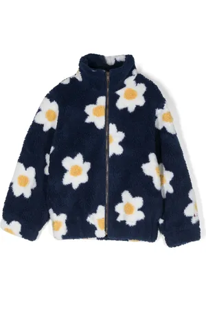 Bobo Choses Veste bomber Big Flower en jacquard