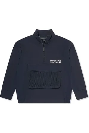 Emporio Armani Sweat brodé à logo brodé