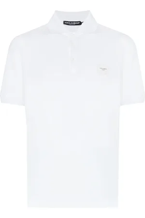 Dolce & Gabbana Polo à plaque logo
