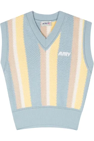 Autry Débardeur en maille intarsia