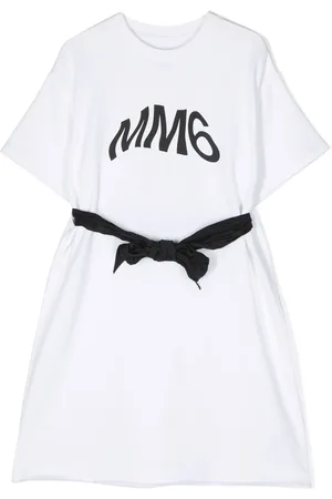Maison Margiela Robe à logo imprimé