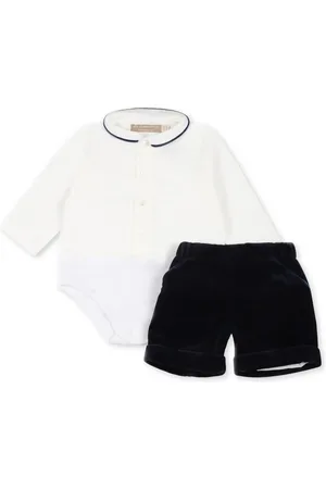 LA STUPENDERIA Trousseau de naissance bicolore