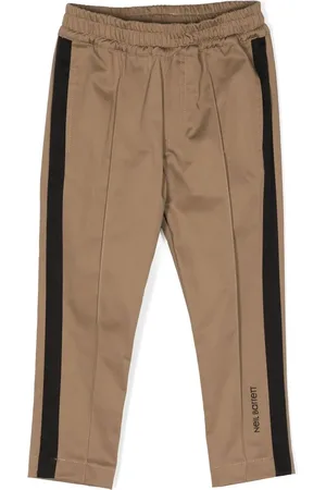 Neil Barrett Pantalon droit à bandes contrastantes