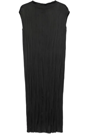 ANTONELLI Robe en satin à coupe mi-longue