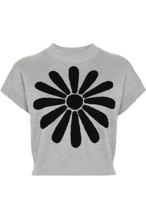 Kenzo Haut en maille à patch Marguerite