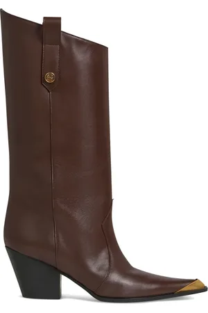 Etro Bottines en cuir à bout pointu