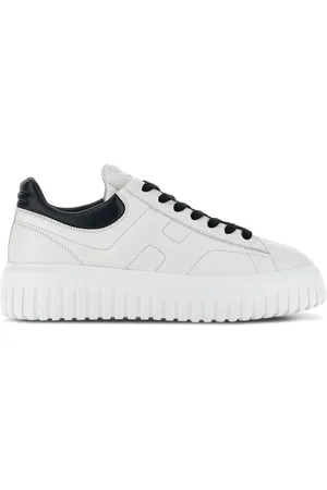 Hogan Baskets H-Stripes en cuir