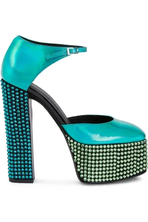 Giuseppe Zanotti Escarpins Bebe Strass à plateforme 150 mm