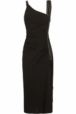 Dolce & Gabbana Robe sans manches à détail de laçage