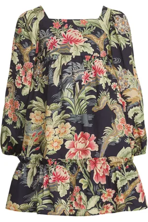 Etro Robe à fleurs imprimées