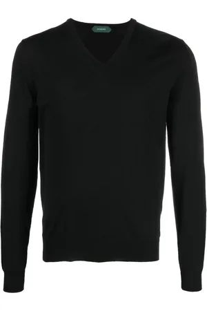 ZANONE Pull en maille à col v