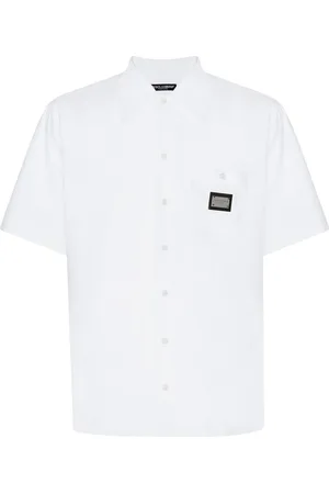 Dolce & Gabbana Chemise en coton à logo